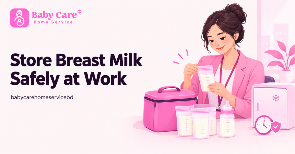 how to store breast milk