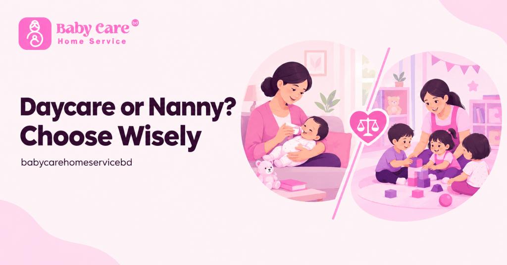 nanny service dhaka